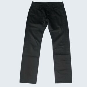Unbranded Brand Men's 32x31 Black Selvedge Jeans UB155 Skinny 12.5oz